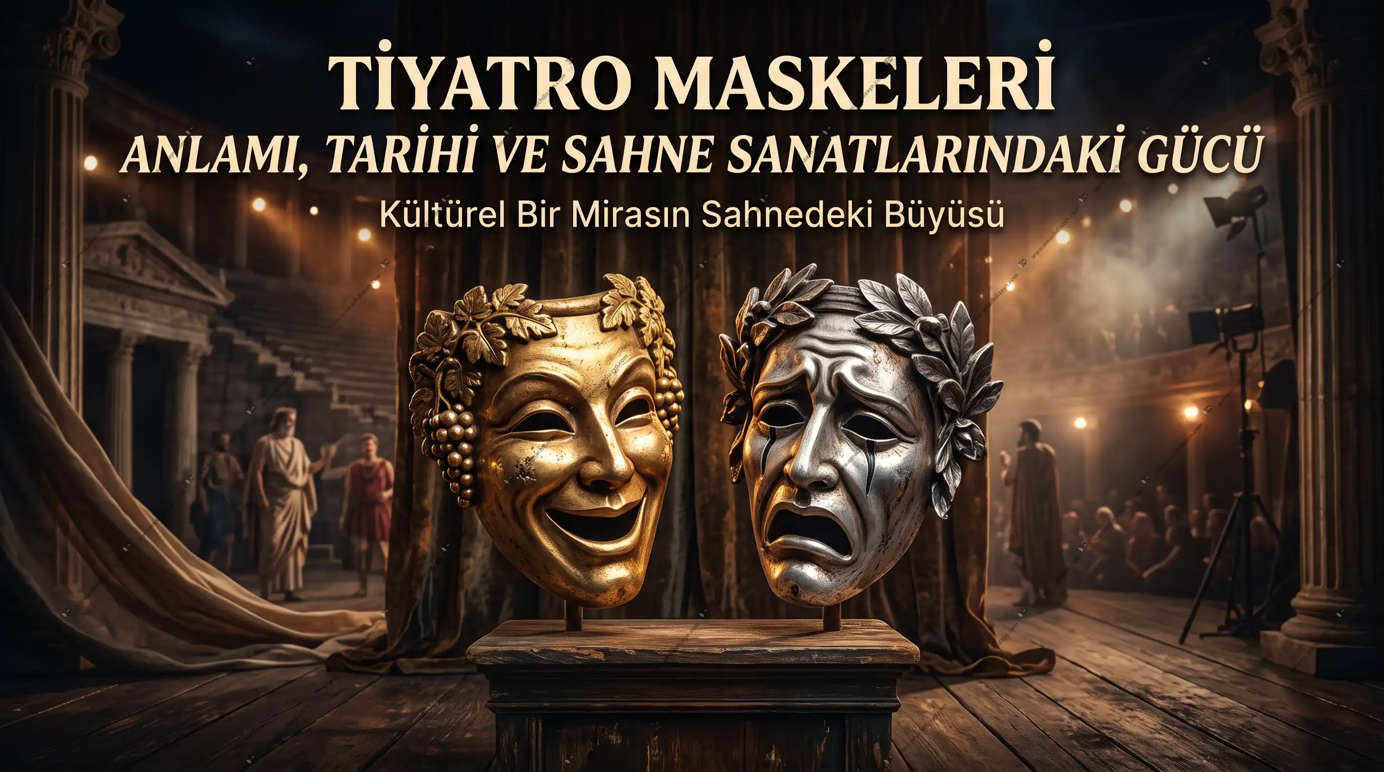 Emach Dizayn 92 Tiyatro Maskesi Anlamı, Tarihi, ve Sahne Sanatlarındaki Gücü