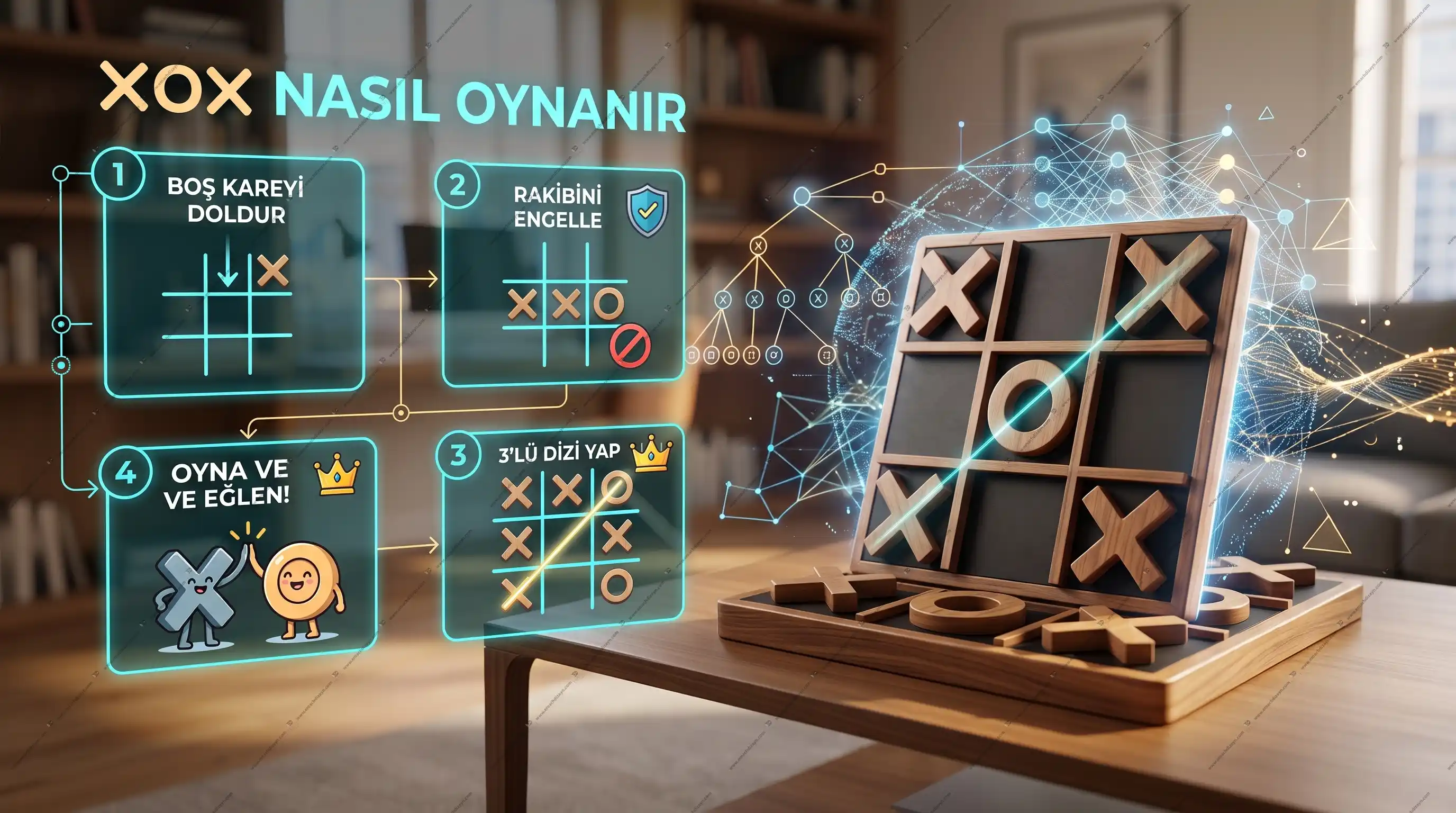 XOX Nasıl Oynanır Adım adım Tarihçesi, Kuralları ve Yenilmezlik Taktikleri (Kapsamlı Rehber) 4