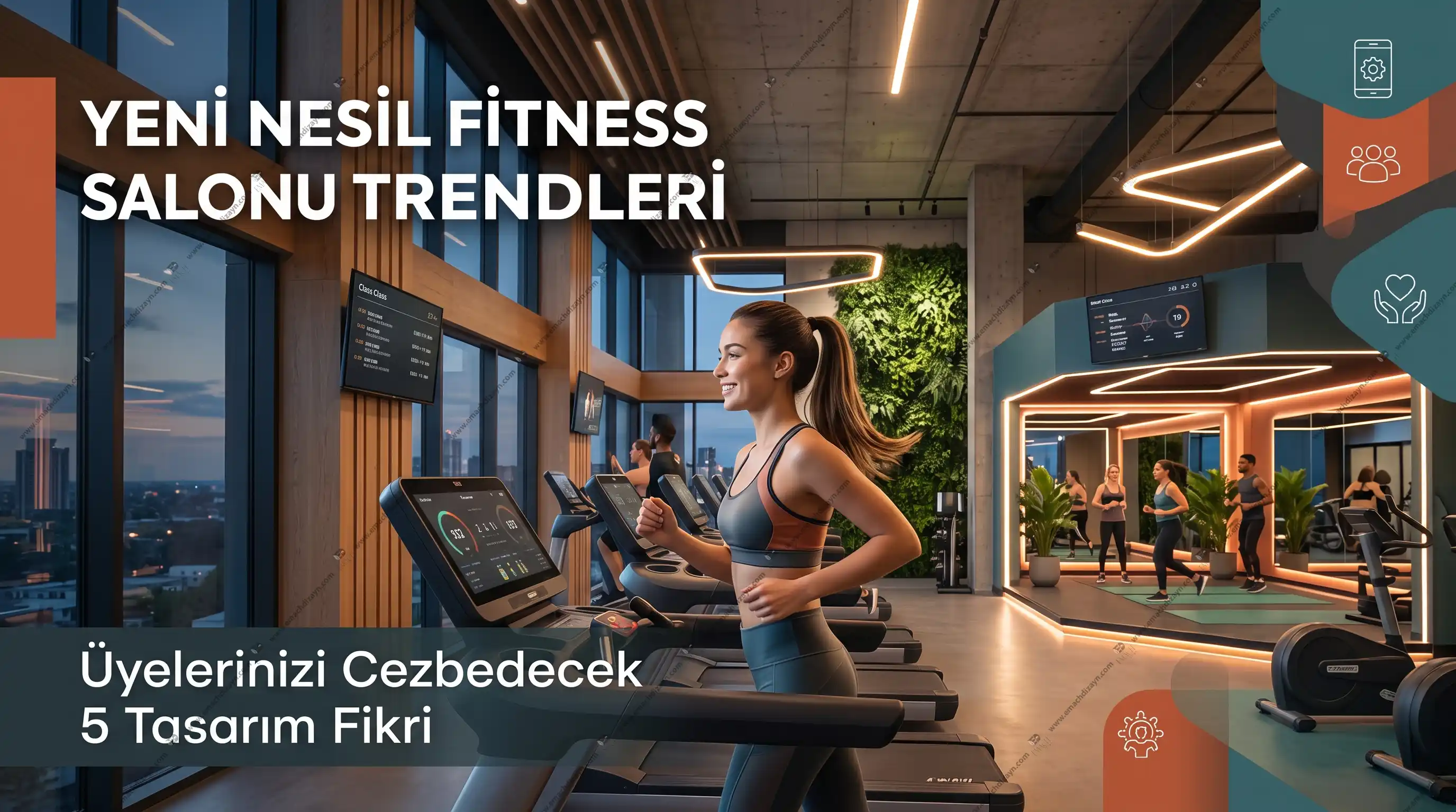 Yeni Nesil Fitness Salonu Trendleri Üyelerinizi Cezbedecek 5 Tasarım Fikri